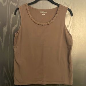 EUC Brown Croft & Barrow Tank Size Large
